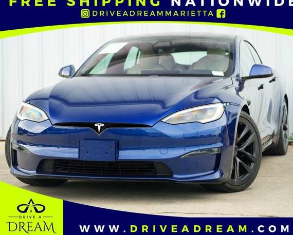 TESLA MODEL S 2022 5YJSA1E69NF483067 image